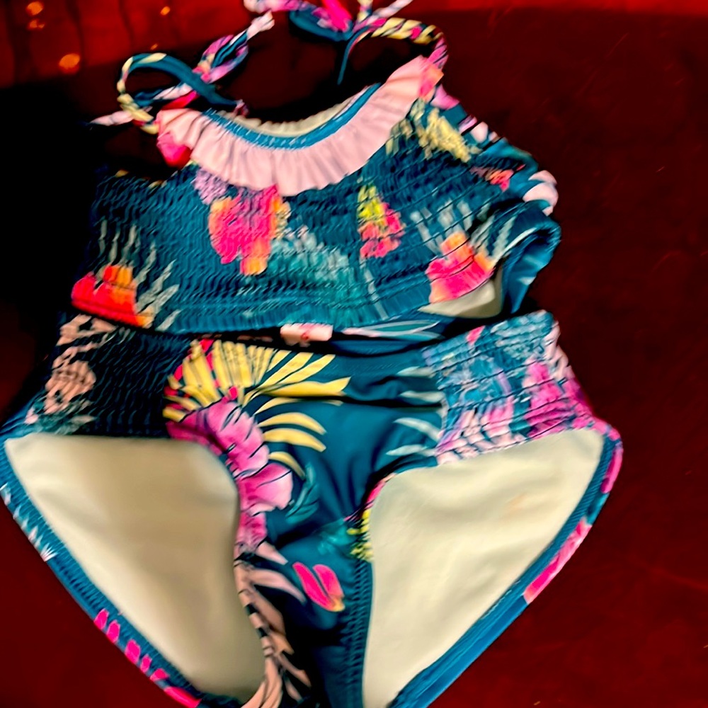 Tropical bathing suit